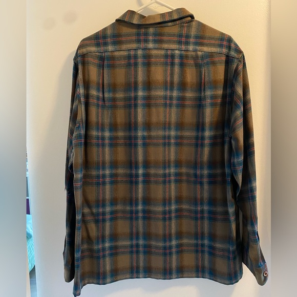 Pendleton LARGE 100% virgin wool flannel shirt - Picture 6 of 6